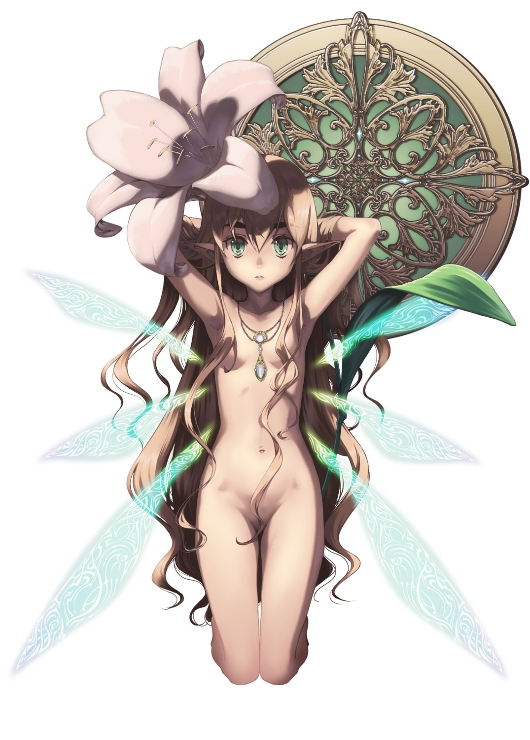 fairy loli naked oldschool-girl wings