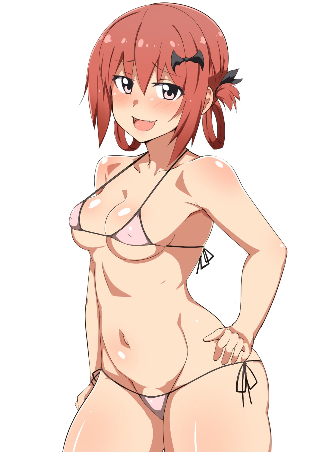 bikini erect_nipples gabriel_dropout kurumizawa_satanichia_mcdowell seihekiog swimsuits