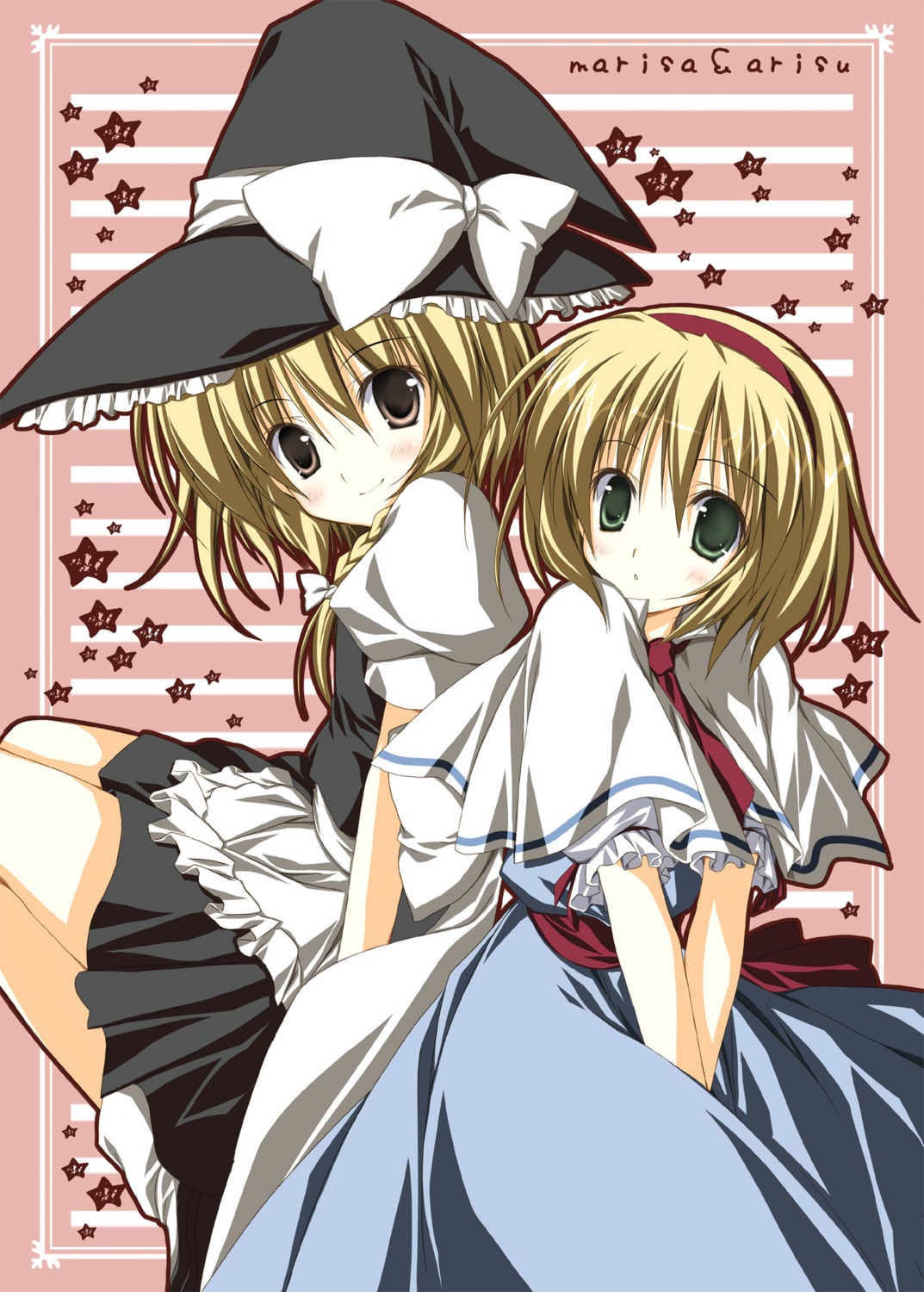 alice_margatroid kirisame_marisa korie_riko touhou