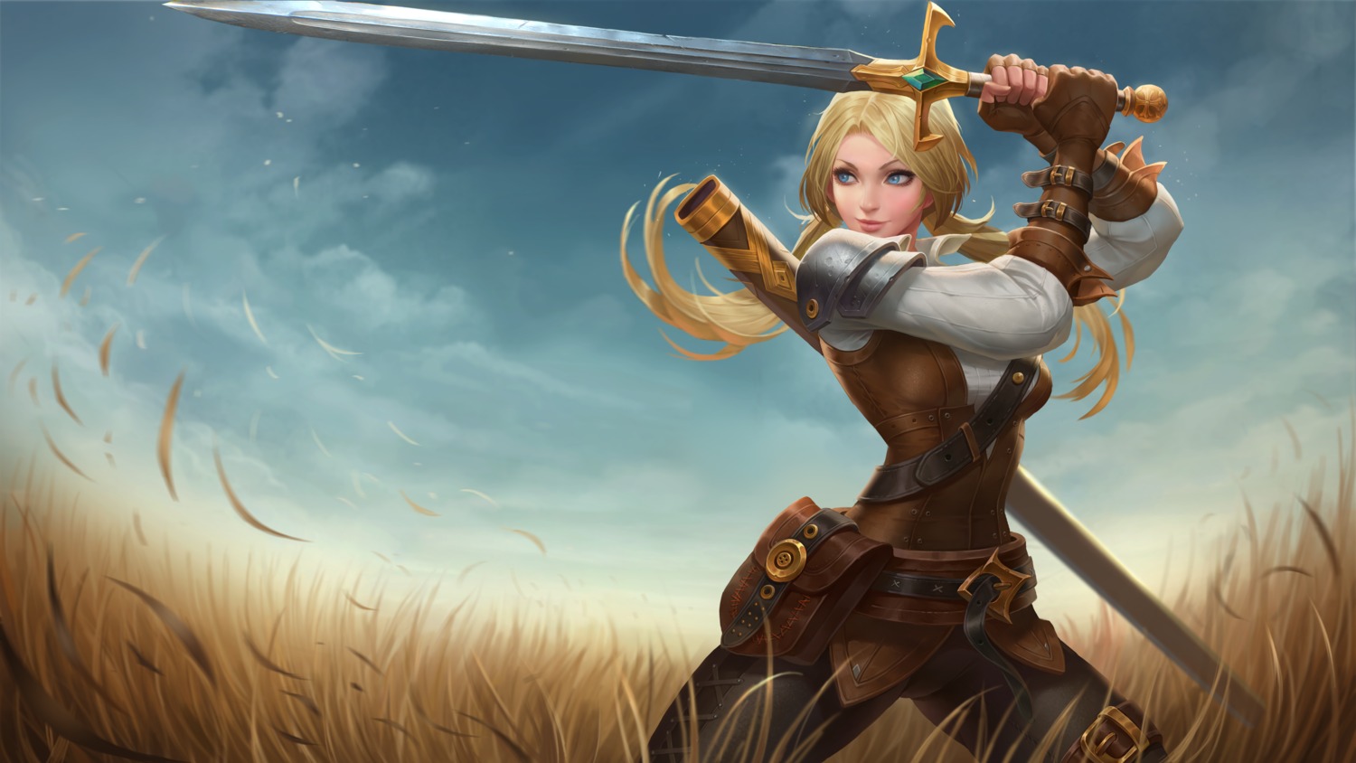 arena_of_valor armor butterfly_(arena_of_valor) sword tagme