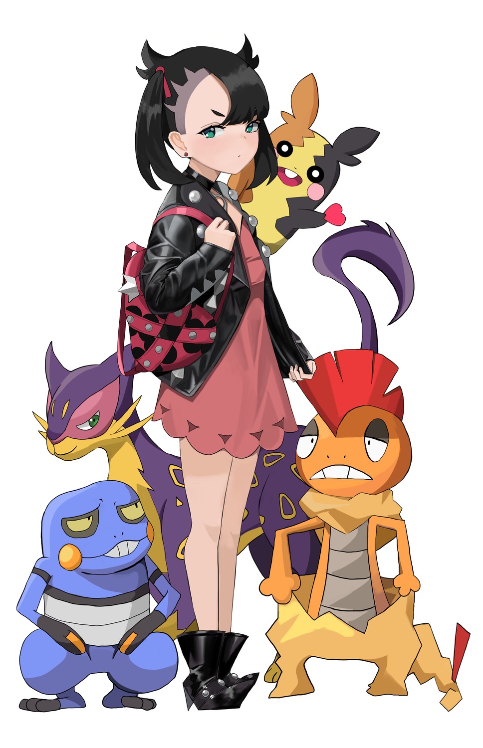 bellone dress heels mary_(pokemon) pokemon pokemon_swsh