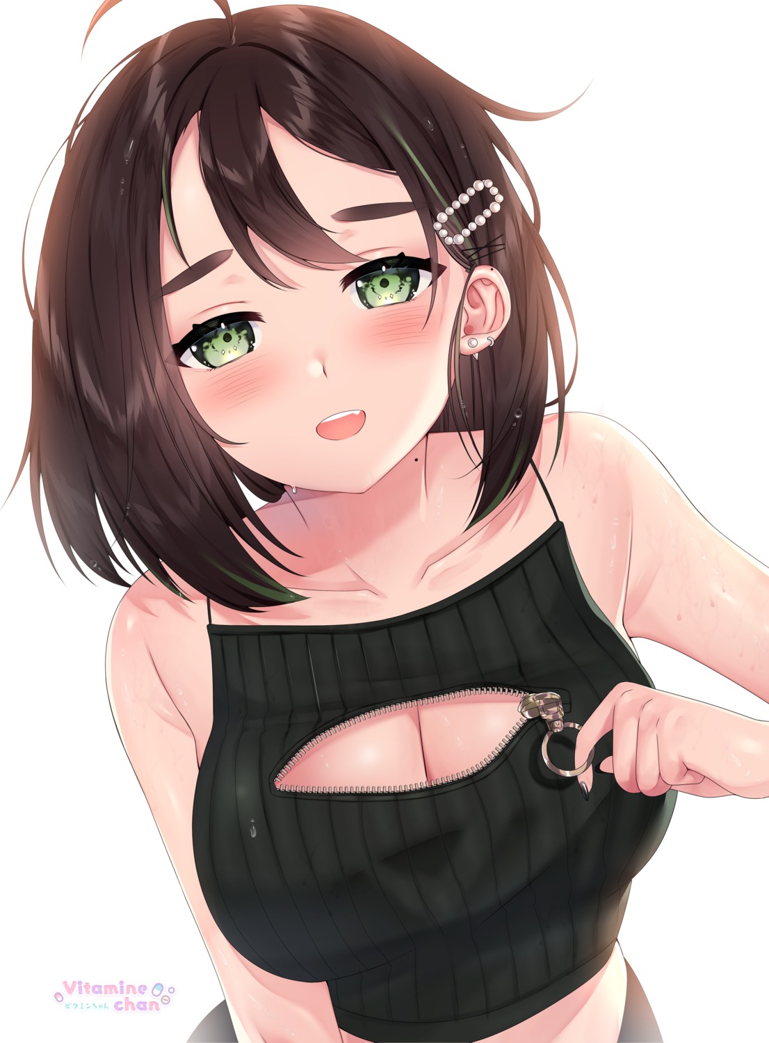 cleavage no_bra vitaminechan