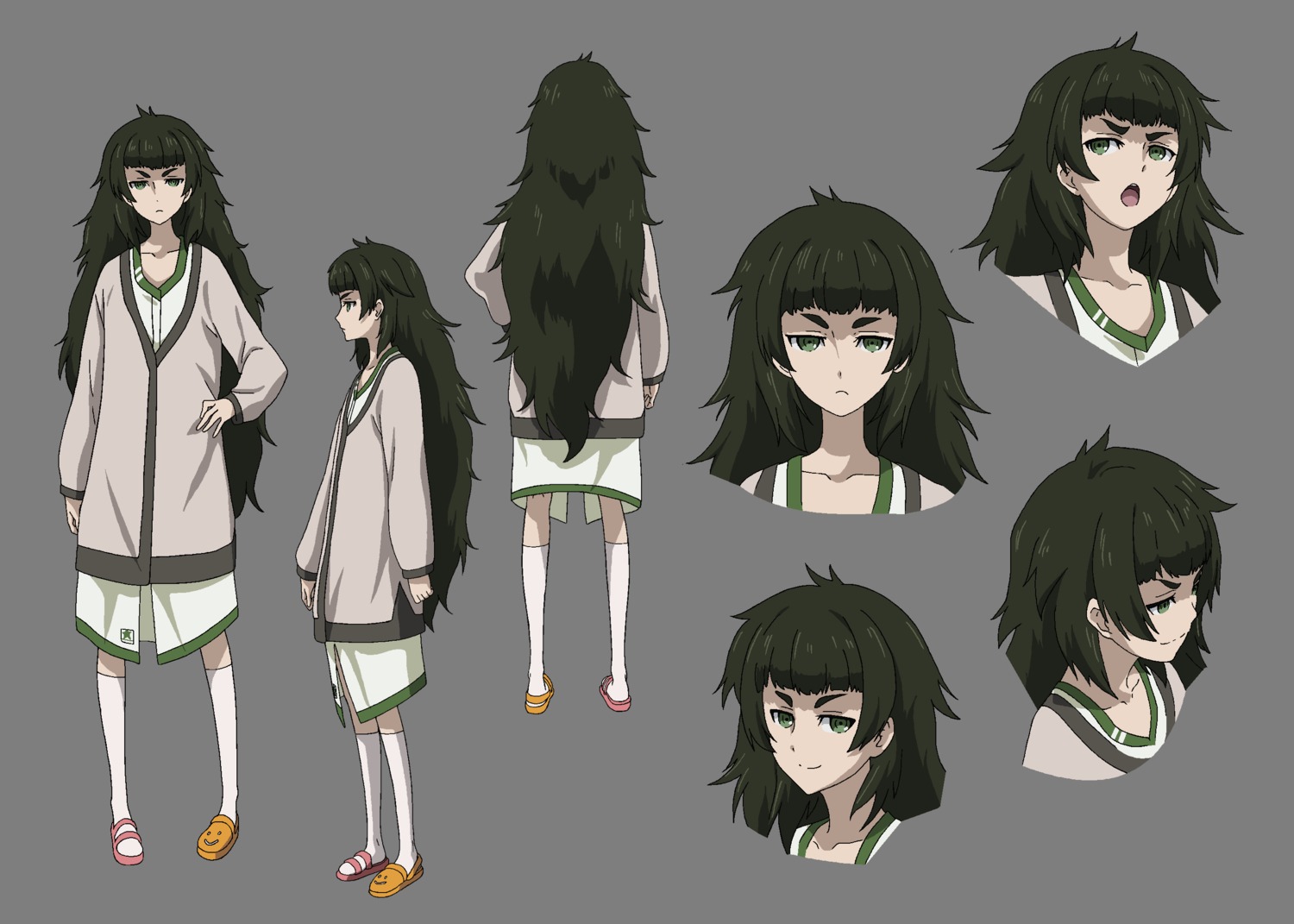 character_design expression hiyajou_maho steins;gate_0 transparent_png