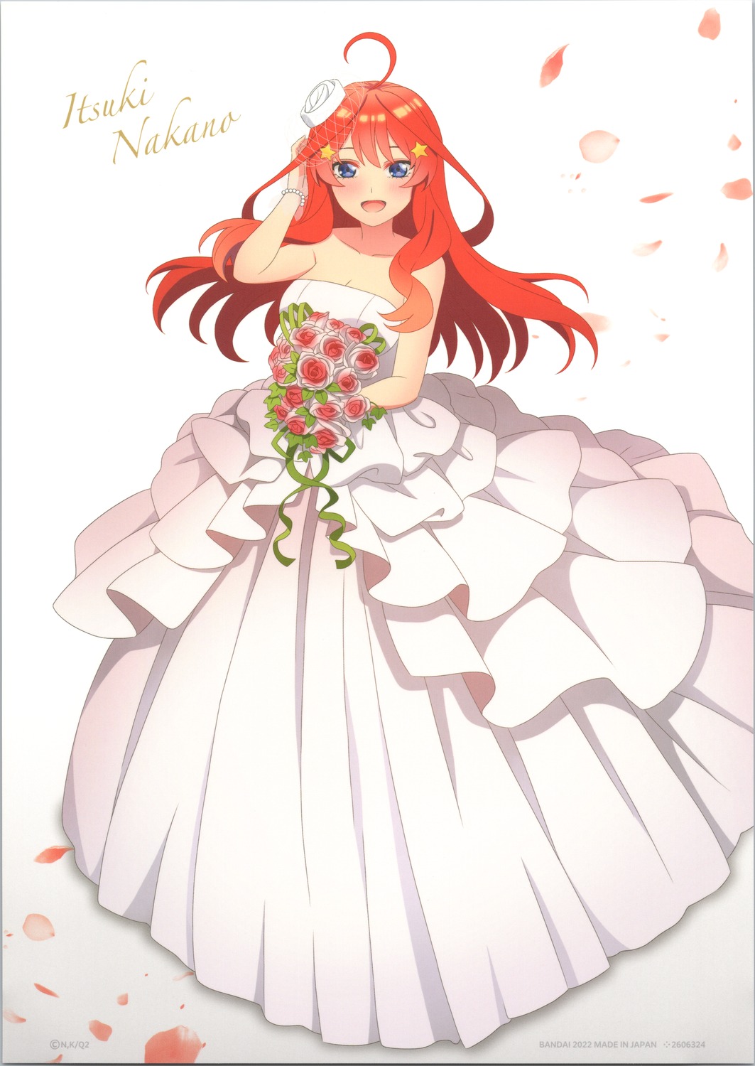 5-toubun_no_hanayome dress nakano_itsuki no_bra tagme wedding_dress