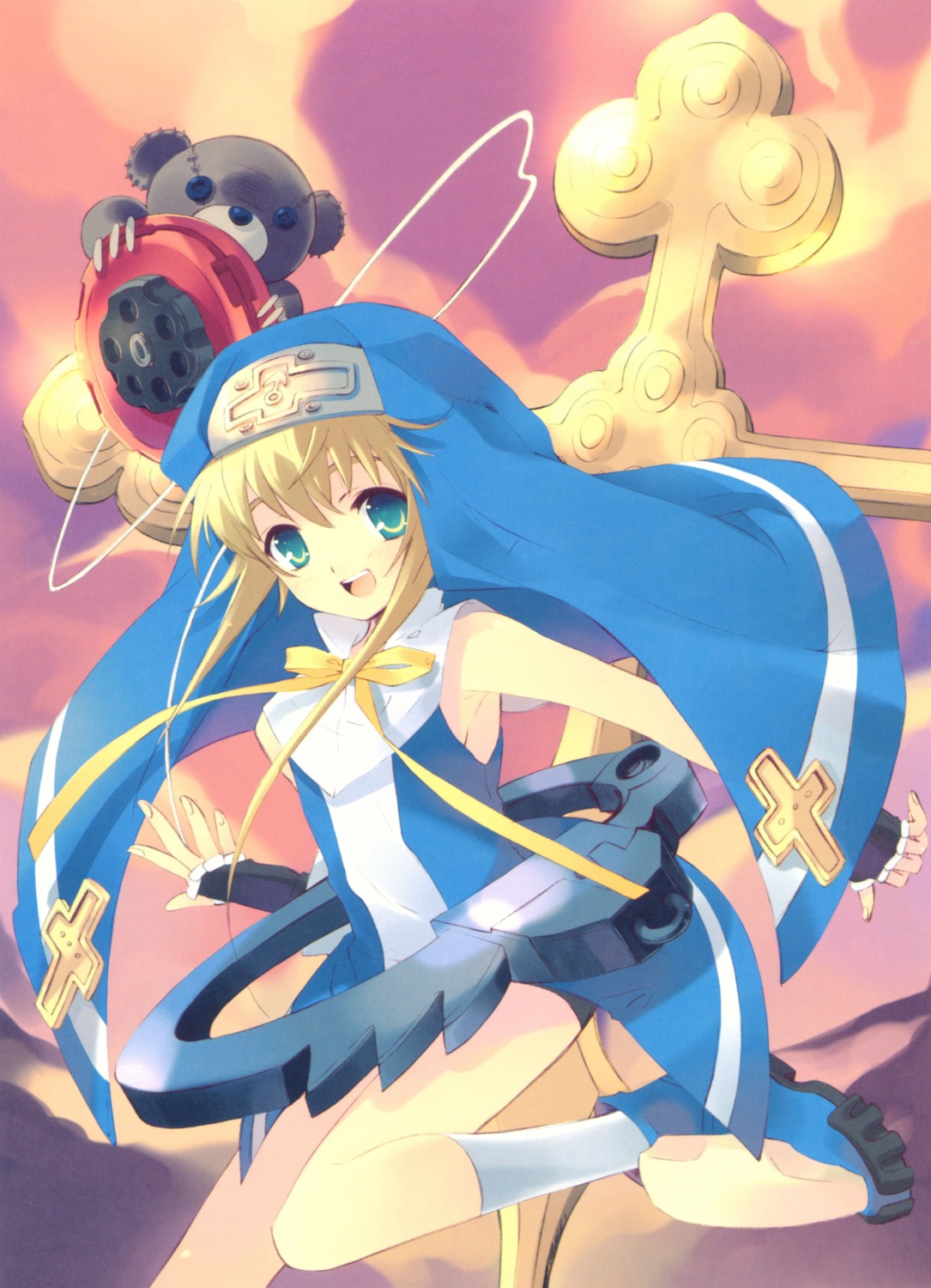 Bridget Guilty Gear Neolusy Fan Art Style by Neoninjaslash on