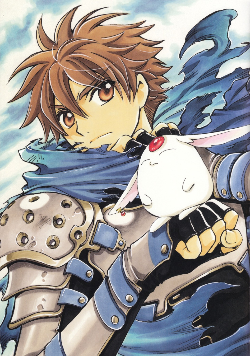 clamp li_syaoran male mokona tsubasa_reservoir_chronicle