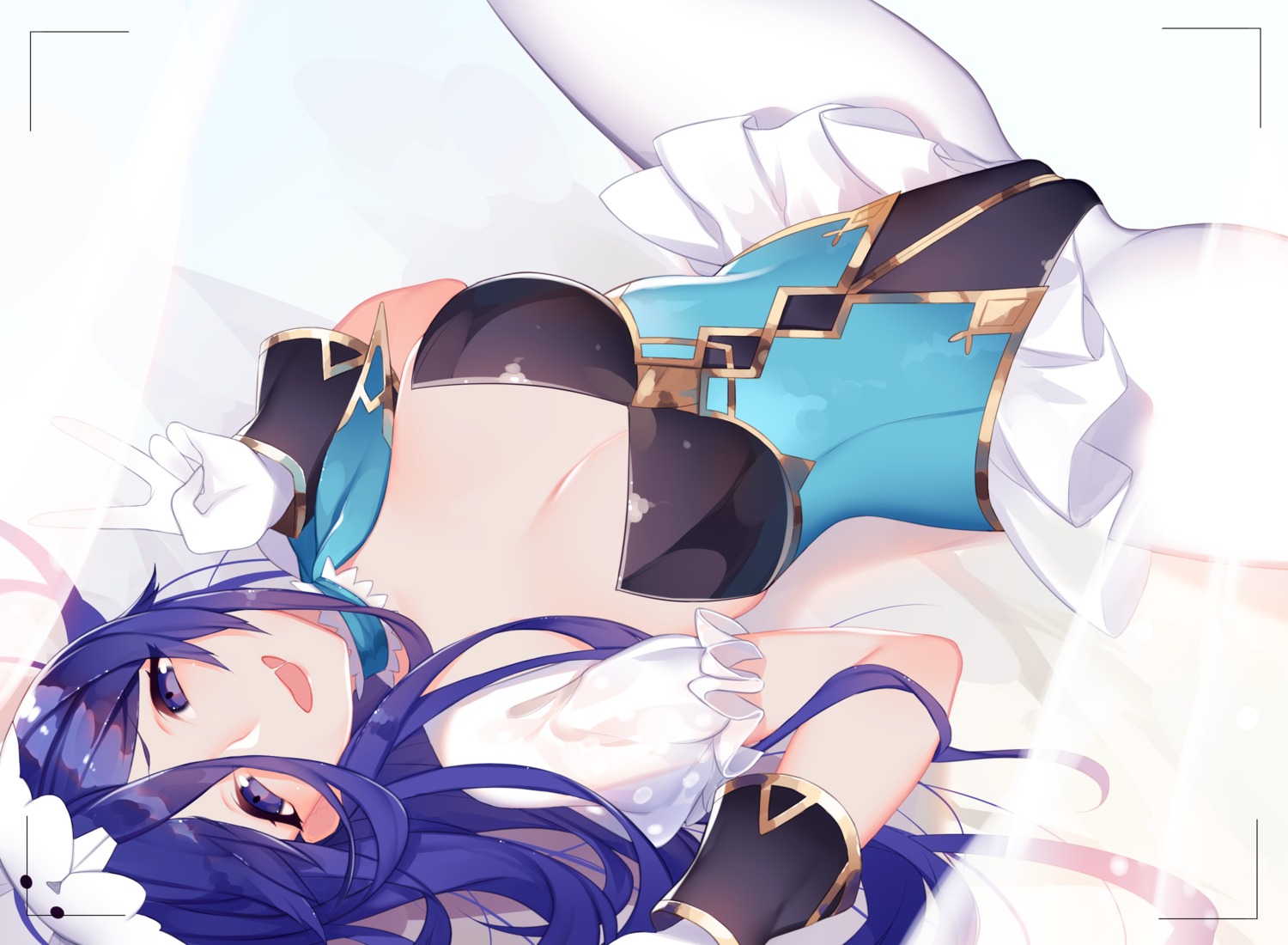 cameltoe fire_emblem fire_emblem_heroes fire_emblem_kakusei leotard lucina_(fire_emblem) nanoless pantyhose