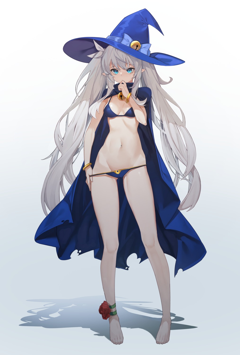 bikini chukibabo2 panty_pull pointy_ears swimsuits undressing witch