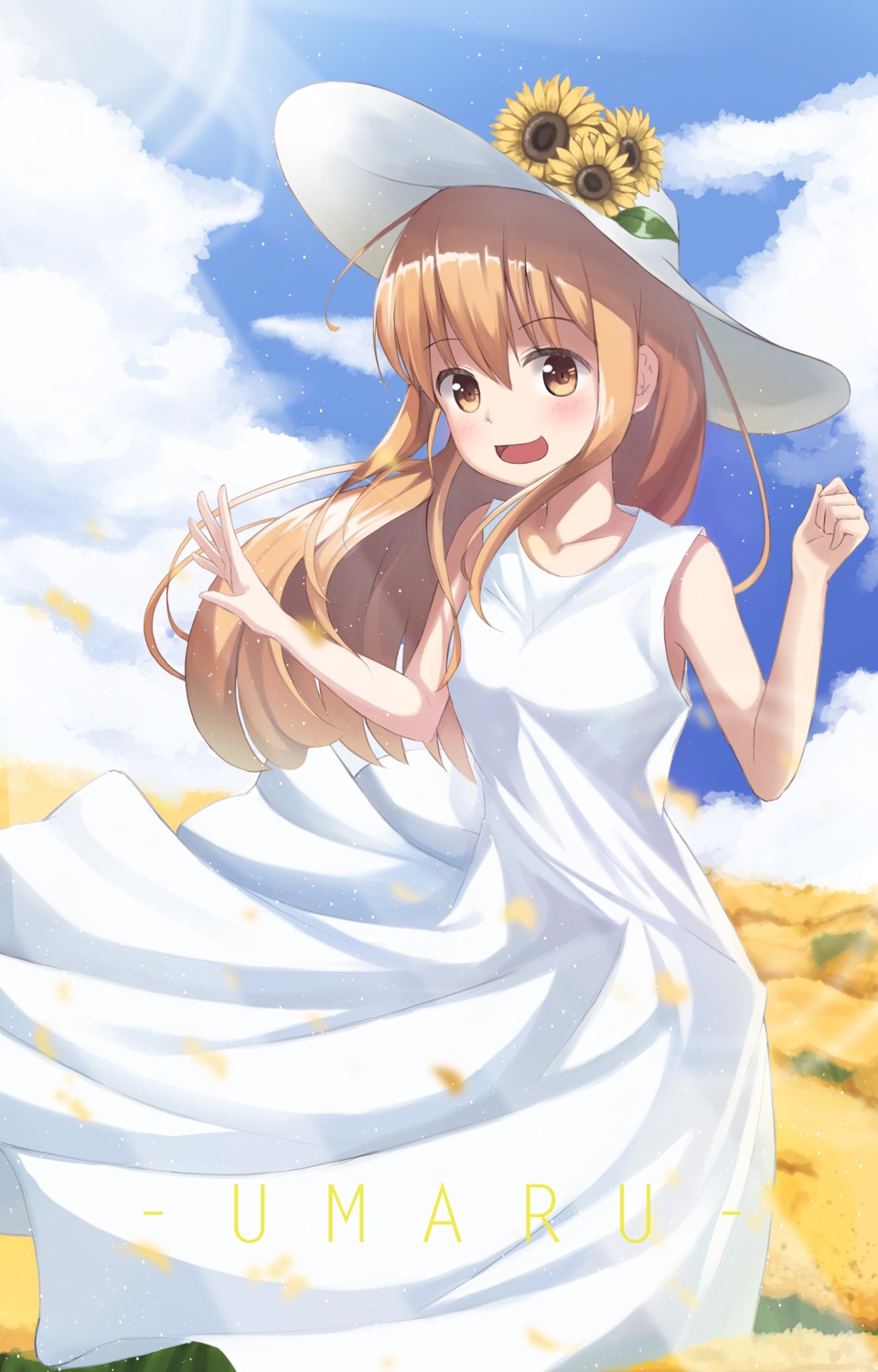 doma_umaru dress himouto!_umaru-chan kimyo summer_dress