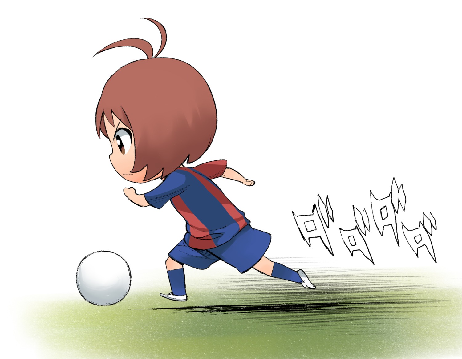 a1 chibi hidaka_ai initial-g soccer the_idolm@ster the_idolm@ster_dearly_stars