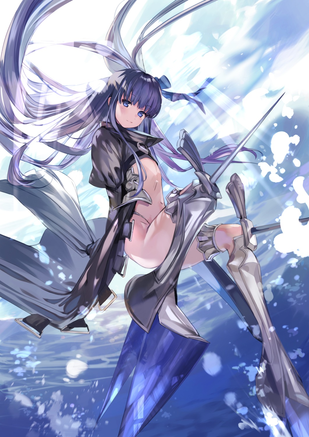 armor fate/extra fate/extra_ccc fate/stay_night meltlilith nove_(legge) pantsu thighhighs