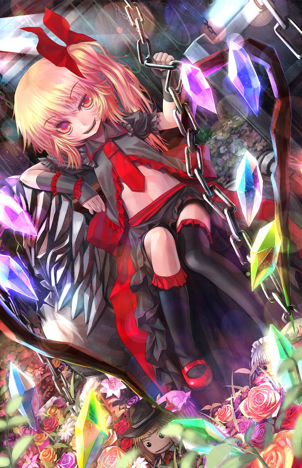 flandre_scarlet patricia thighhighs touhou