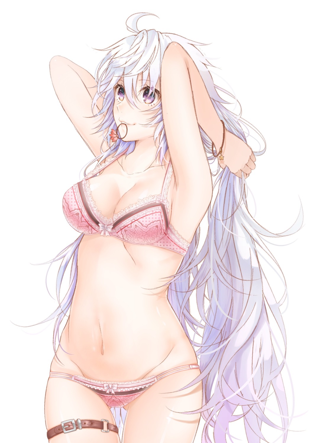 bra cleavage fate/grand_order fate/stay_night garter genderswap merlin_(fate/stay_night) pantsu rikaya010203