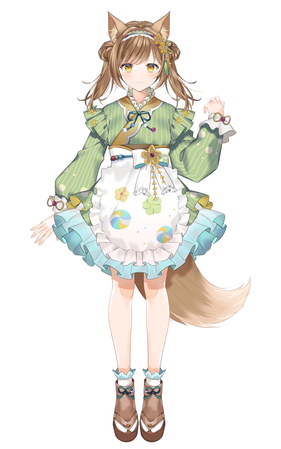 animal_ears maid myusha tail wa_maid