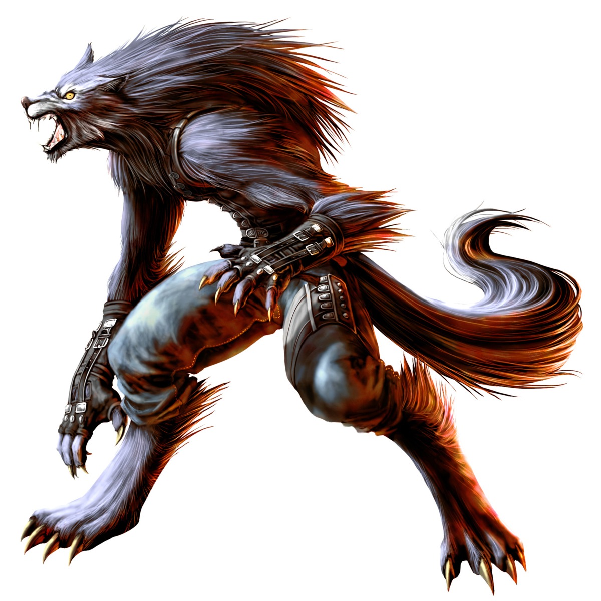 bloody_roar monster yugo_the_wolf