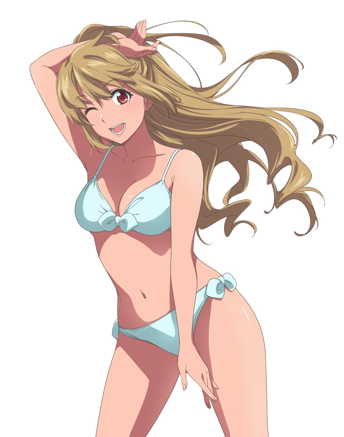 aiba_asagi bikini sano_keiichi strike_the_blood swimsuits