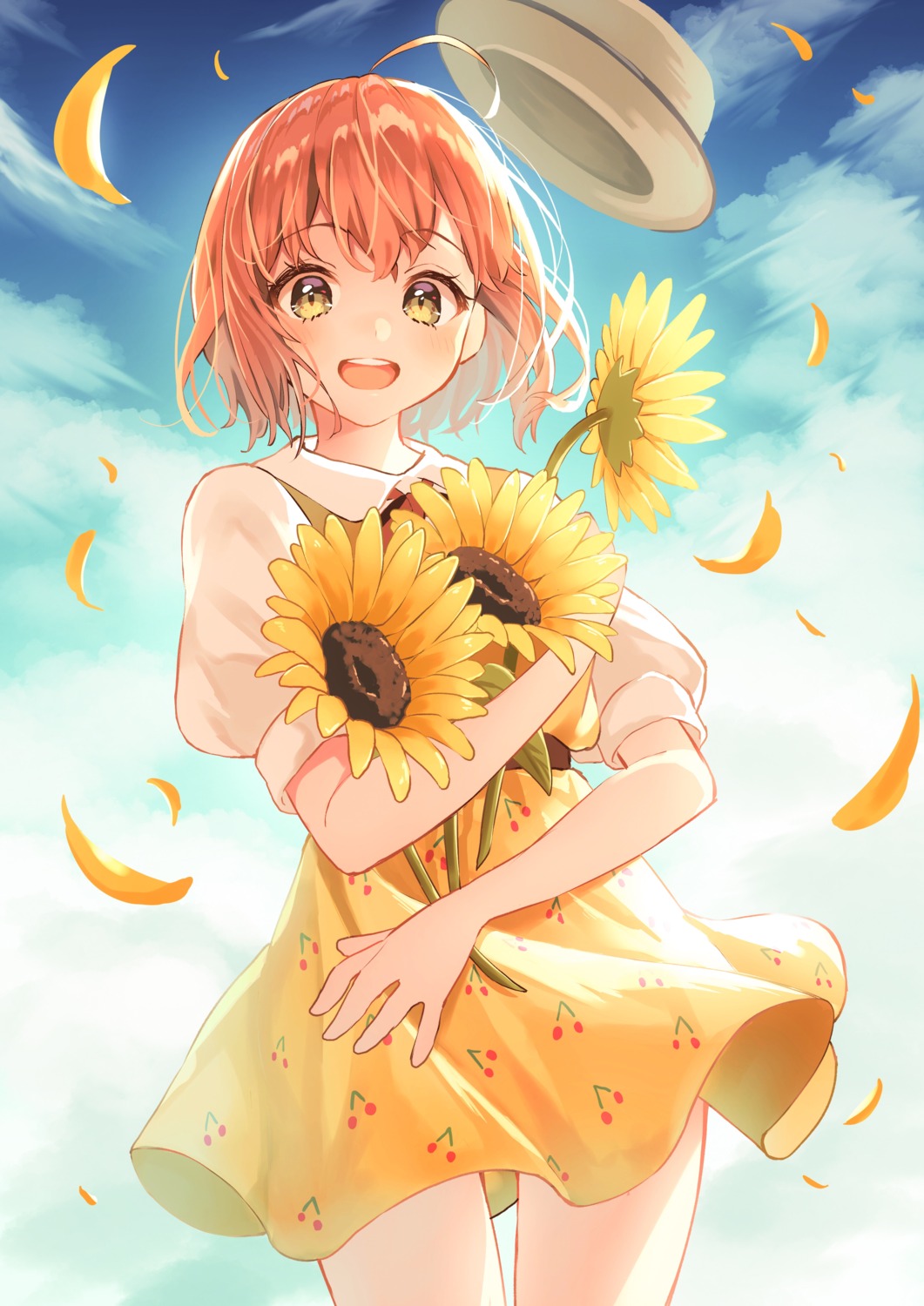 dress honma_himawari lq_saku nijisanji nijisanji_gamers summer_dress