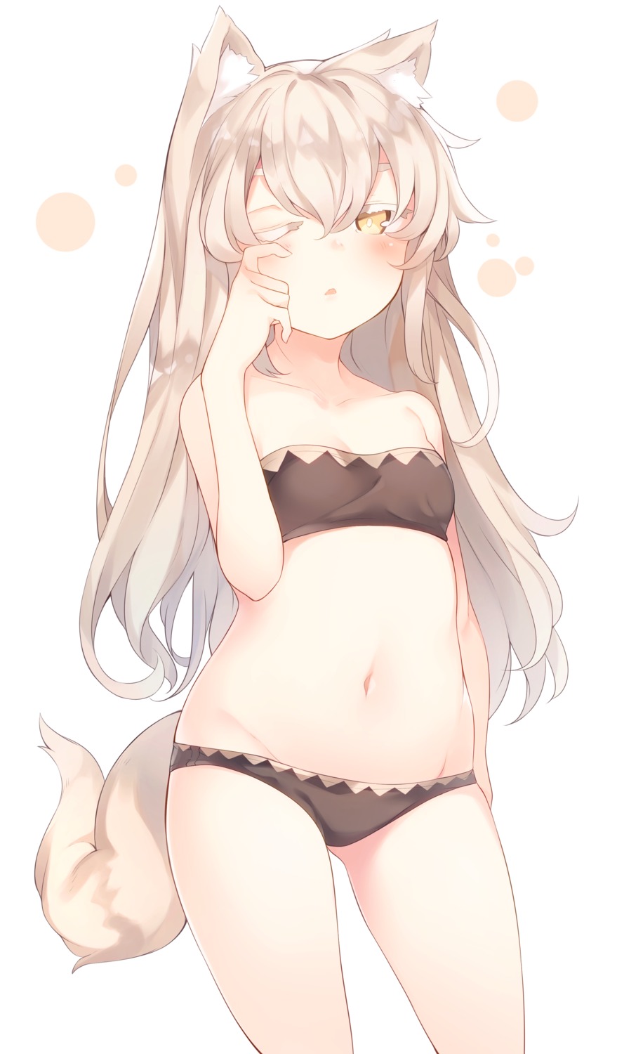 animal_ears bra loli otokuyou pantsu tail