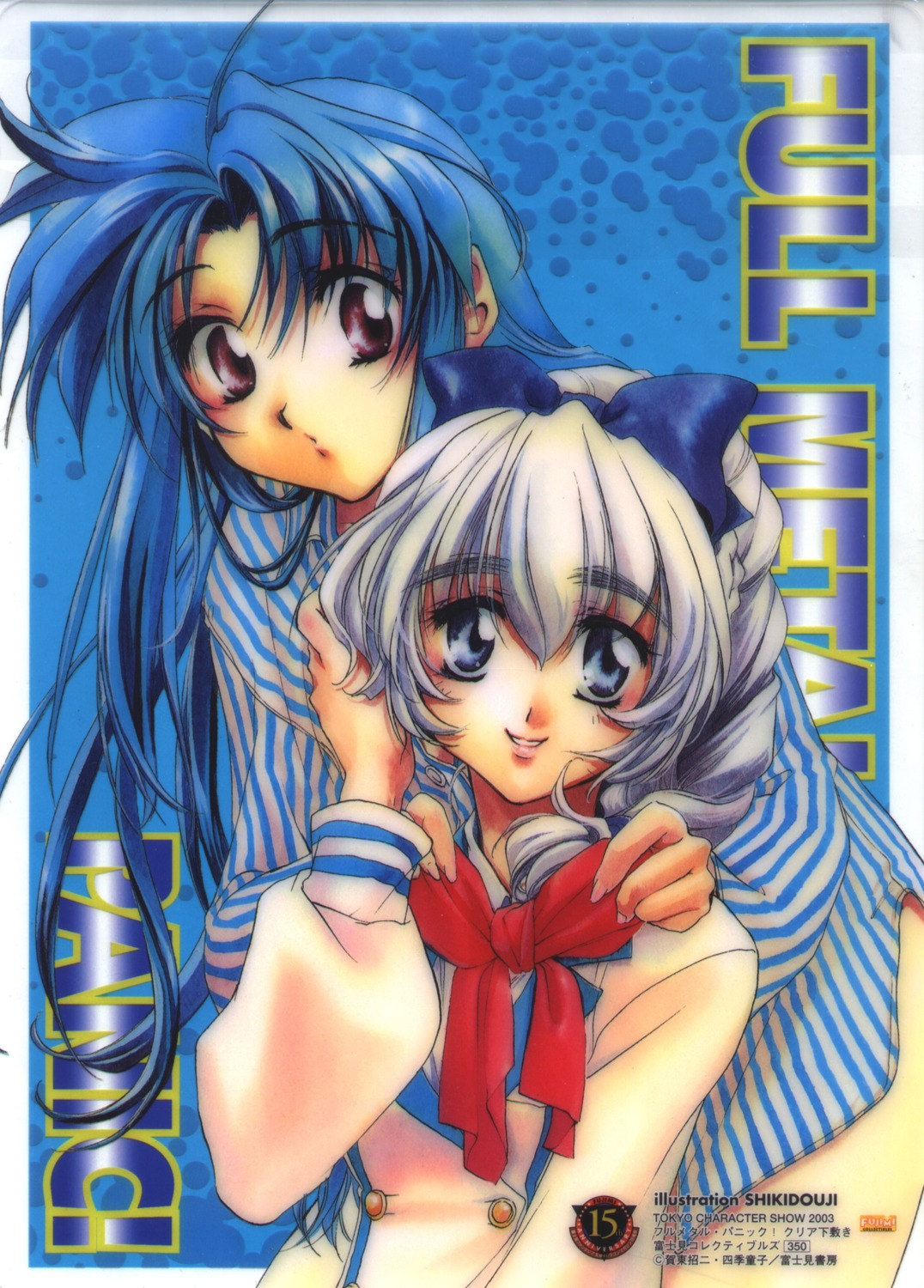 chidori_kaname full_metal_panic seifuku shikidouji teletha_testarossa