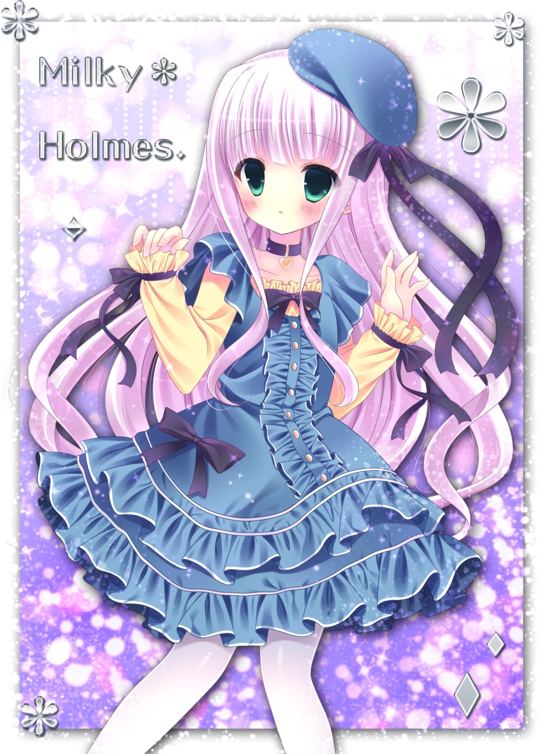 dress futari_wa_milky_holmes kouta. myoujingawa_alice pantyhose tantei_opera_milky_holmes