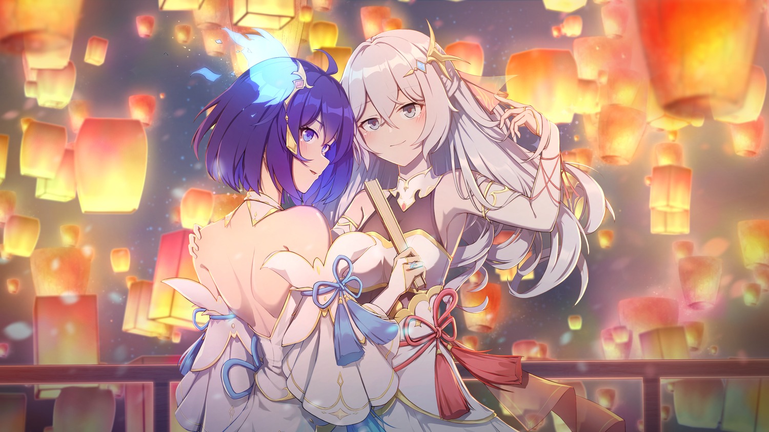 asian_clothes benghuai_xueyuan bronya_zaychik caisena honkai_impact no_bra see_through seele_vollerei wallpaper