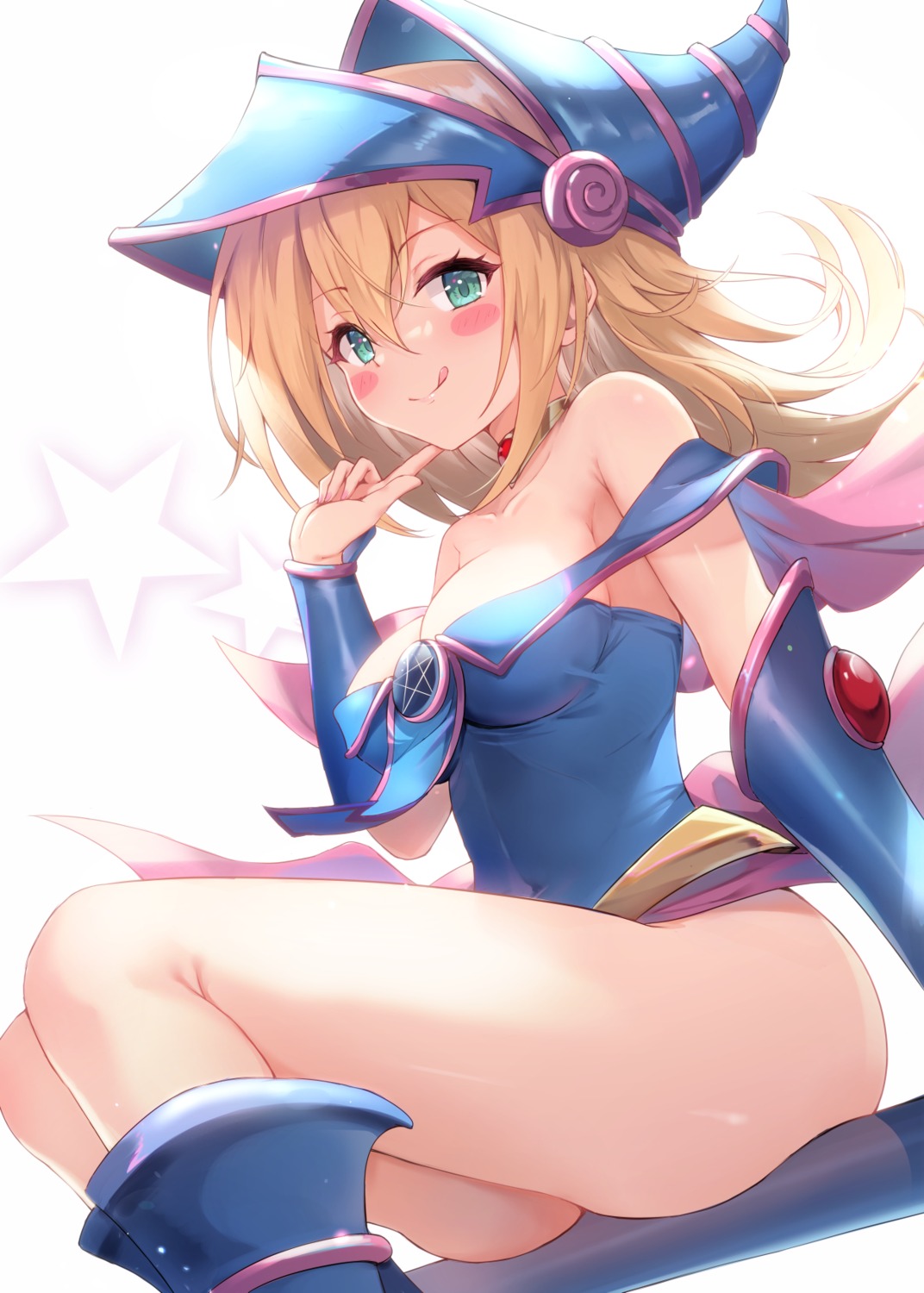 dark_magician_girl kimblee no_bra yugioh