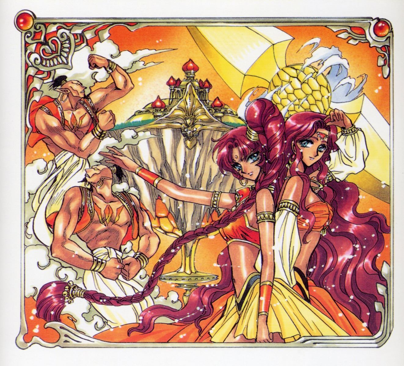 clamp magic_knight_rayearth tarta tatra