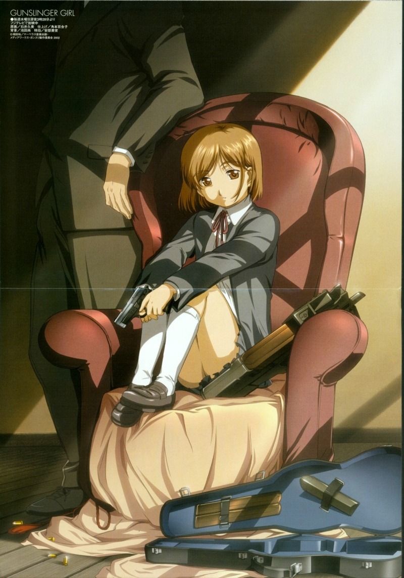 crease gun gunslinger_girl henrietta_(gunslinger_girl) ishii_kumi jose