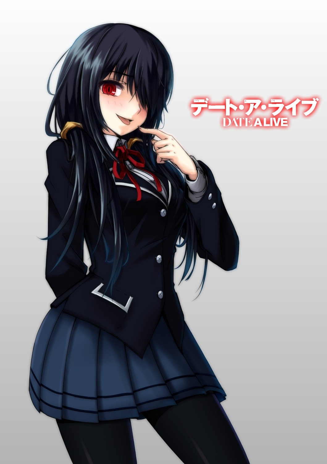 date_a_live gayprince pantyhose seifuku tokisaki_kurumi