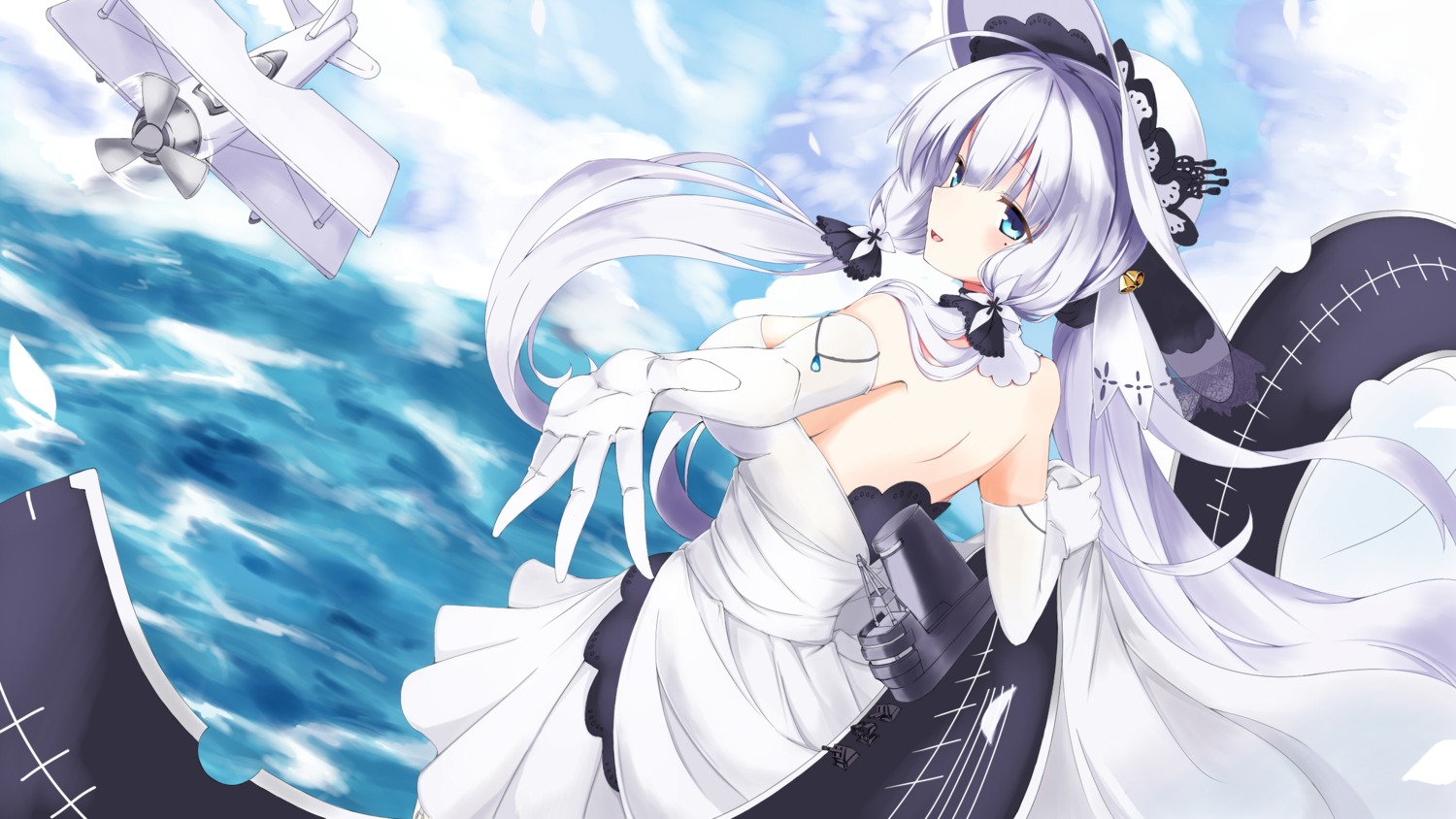 azur_lane dress illustrious_(azur_lane) mamizu