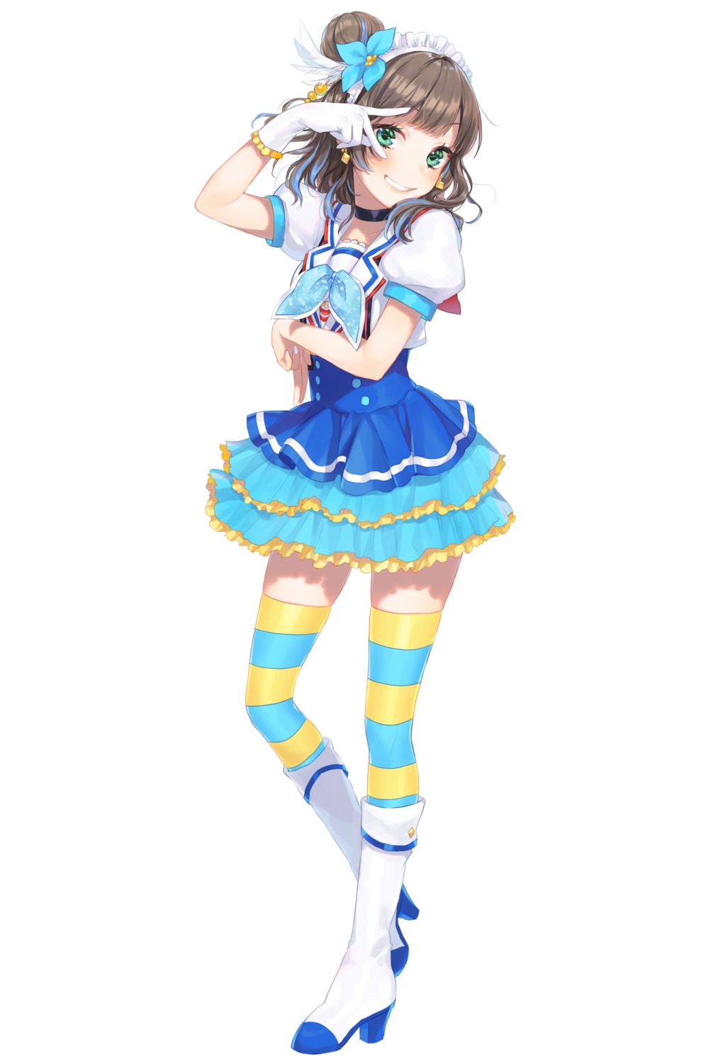 heels love_live!_sunshine!! sudach_koppe thighhighs