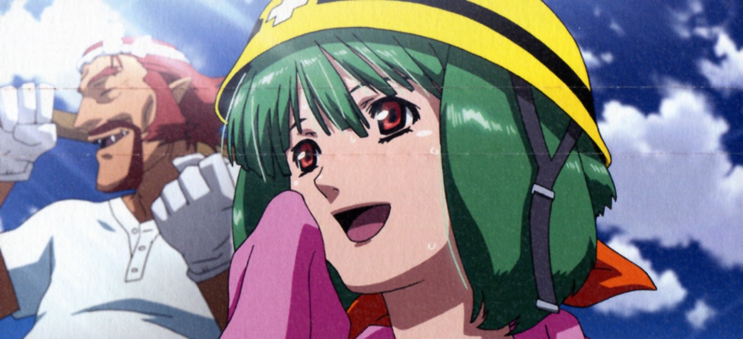 crease macross macross_frontier paper_texture ranka_lee