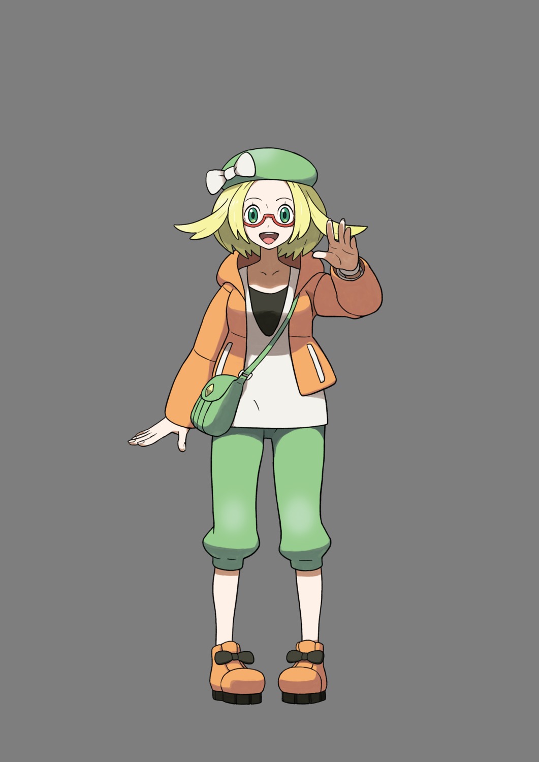 bel_(pokemon) megane nintendo pokemon pokemon_b2w2 sugimori_ken transparent_png