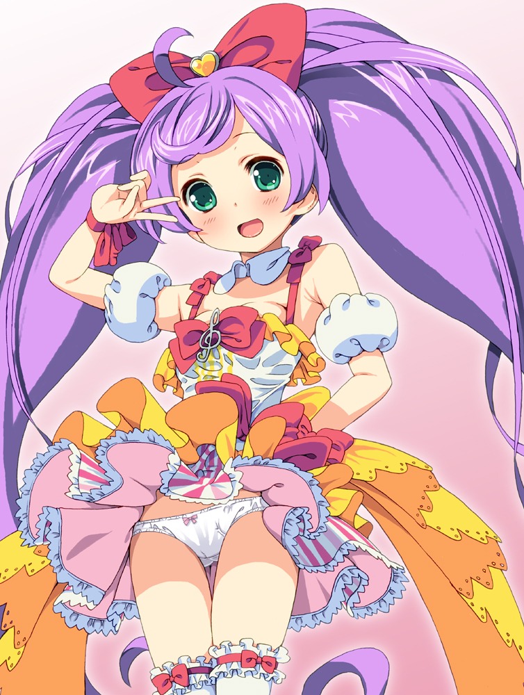 dress garter homing loli manaka_lala pantsu pretty_series pripara thighhighs