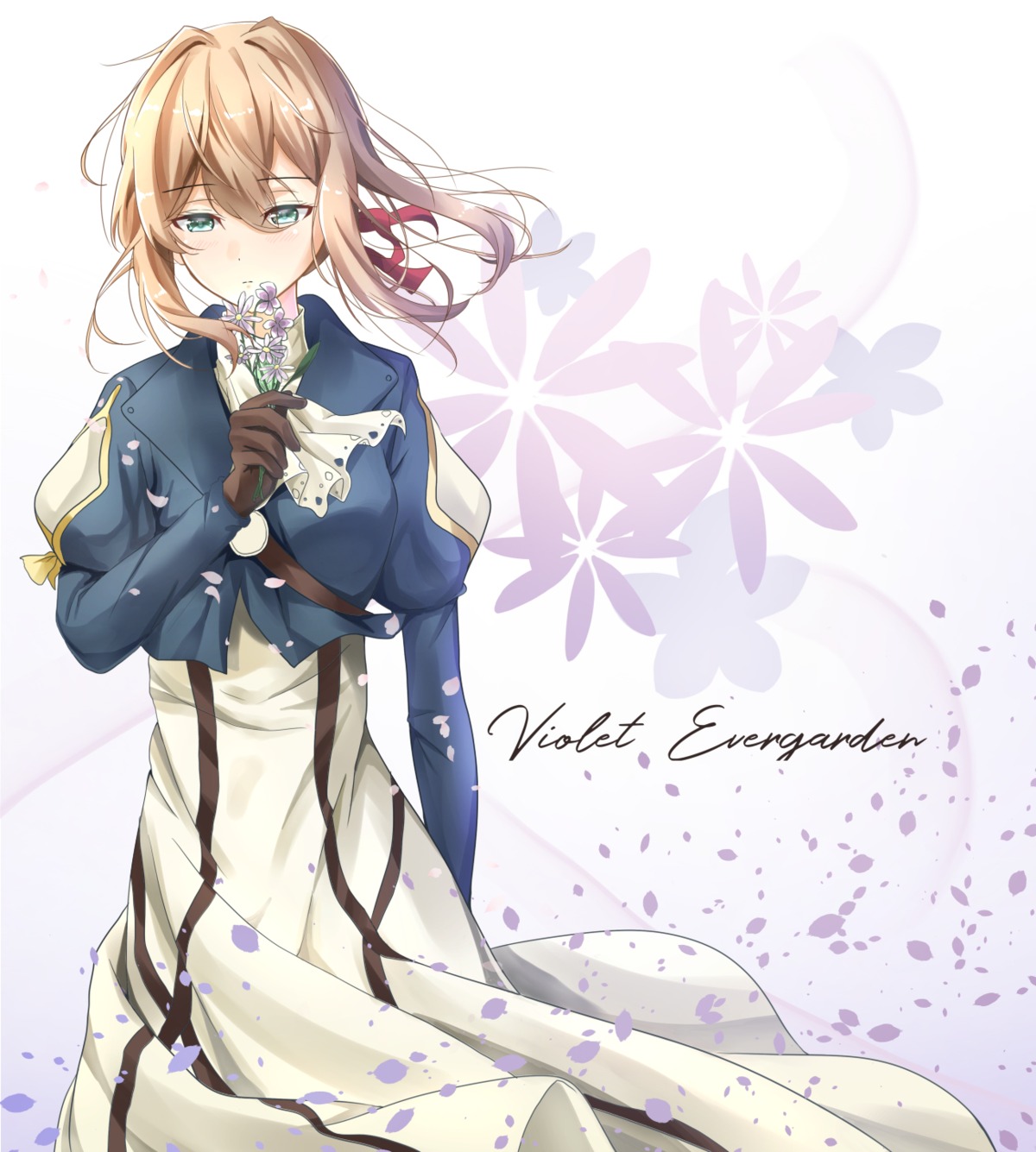 dress nagi_(pixiv13136278) violet_evergarden violet_evergarden_(character)