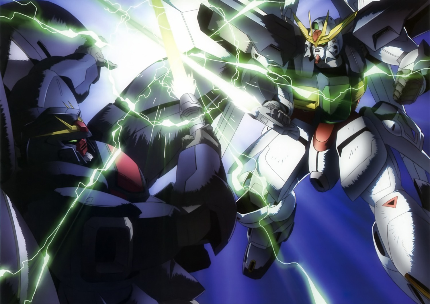 gun gundam gundam_double_x gundam_x mecha sword weapon