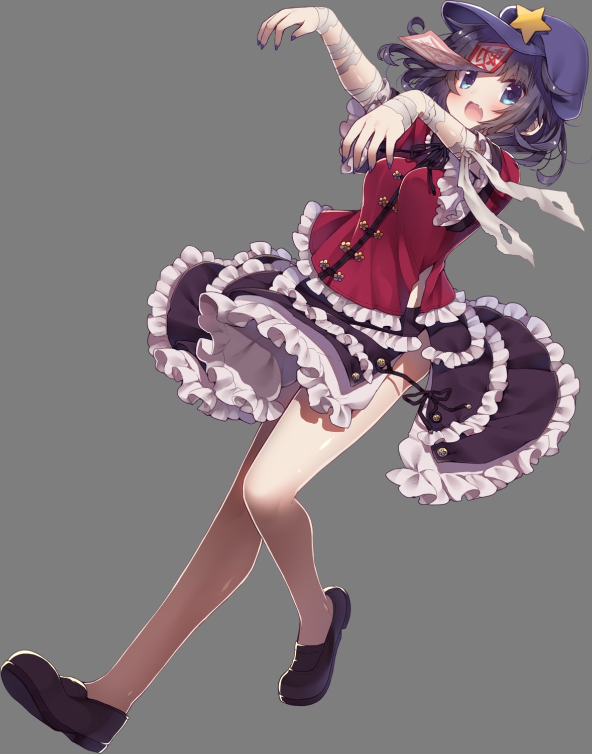 bandages miyako_yoshika touhou transparent_png usamata