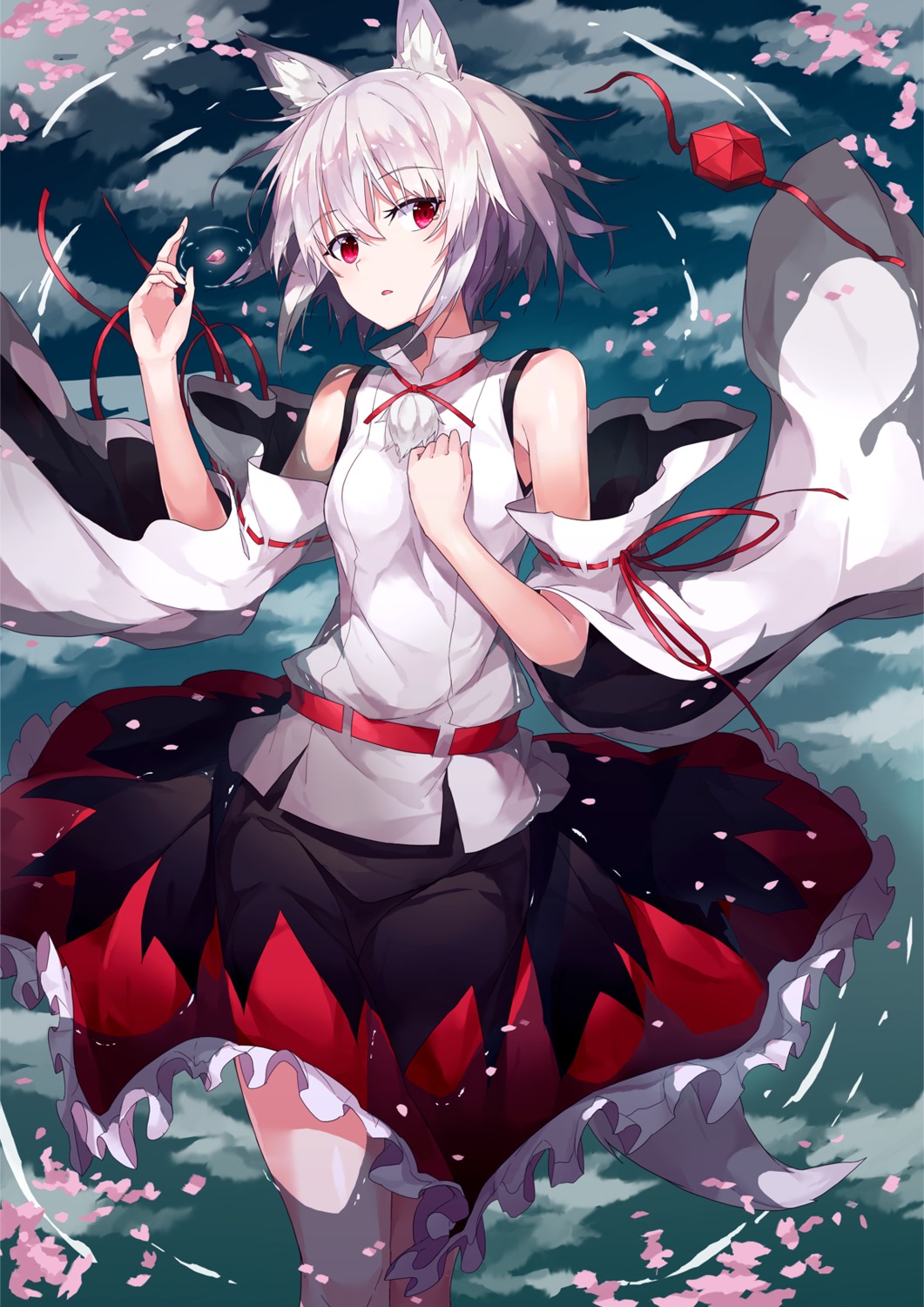 animal_ears hide448 inubashiri_momiji japanese_clothes touhou