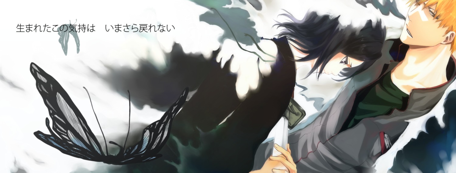 bleach futarou kuchiki_rukia kurosaki_ichigo