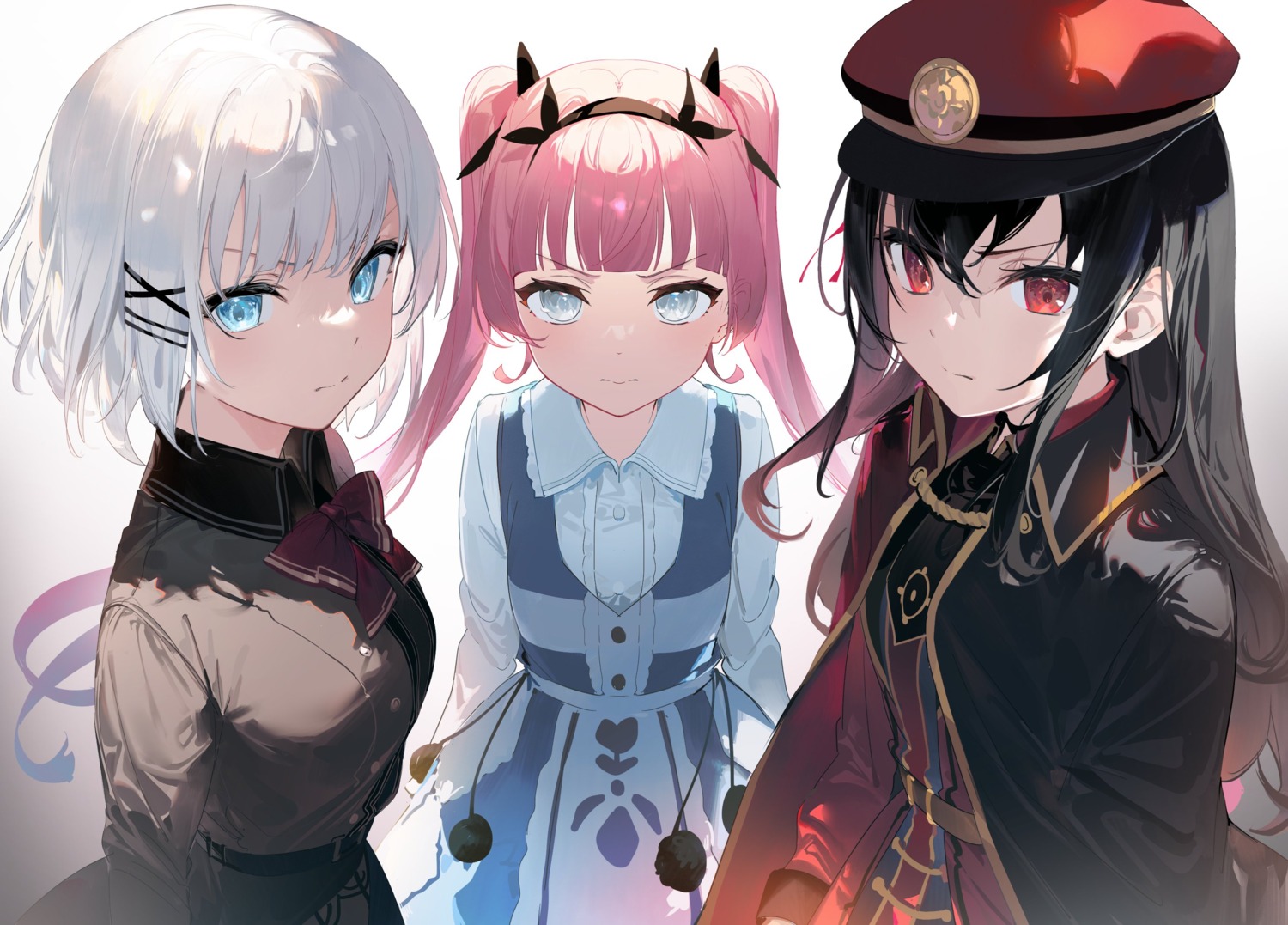 alicia_(tanmoshi) dress hel_(tanmoshi) siesta_(tanmoshi) tantei_wa_mou_shindeiru. umibouzu uniform