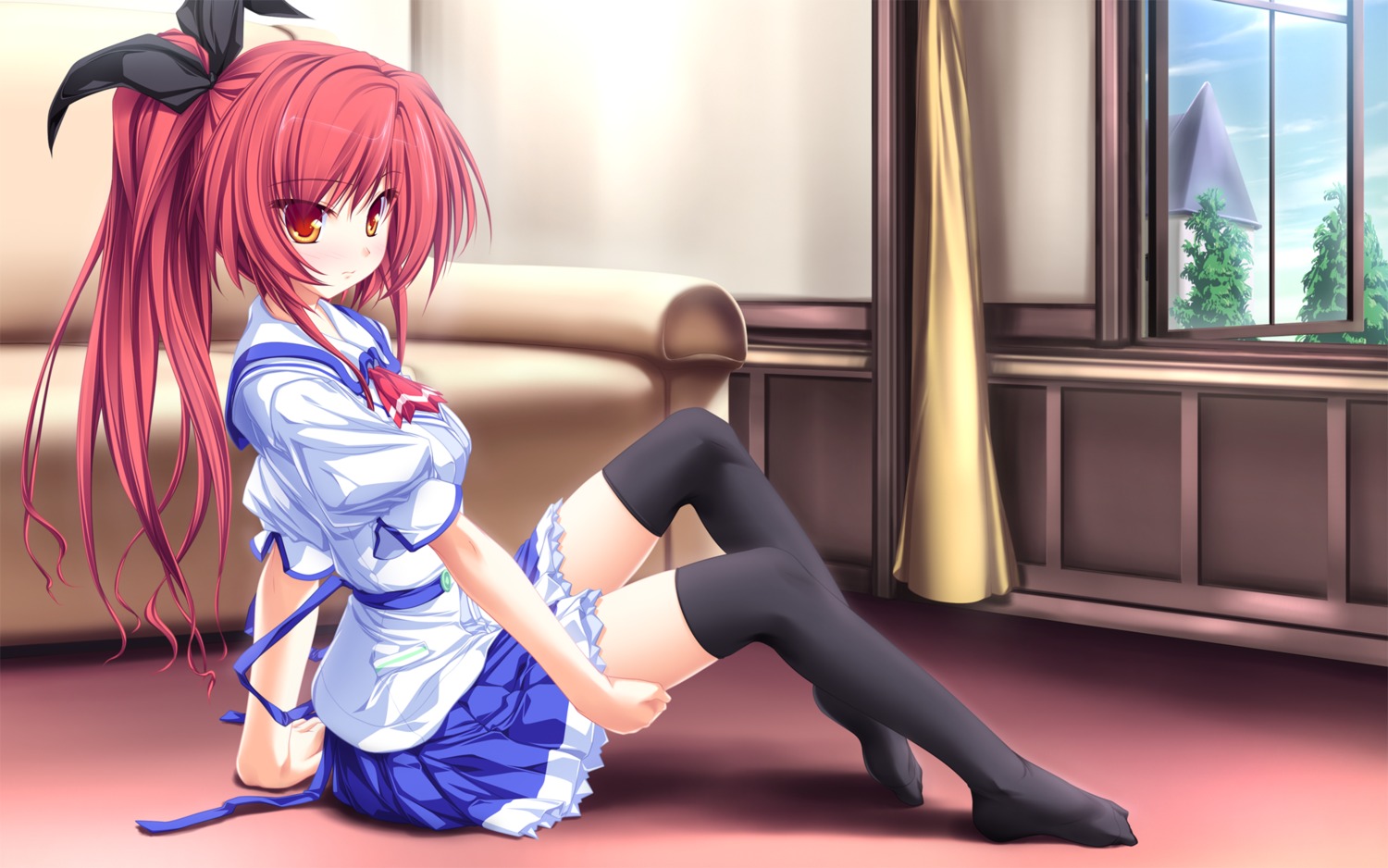 magus_tale seera_finis_victoria tenmaso thighhighs wallpaper whirlpool