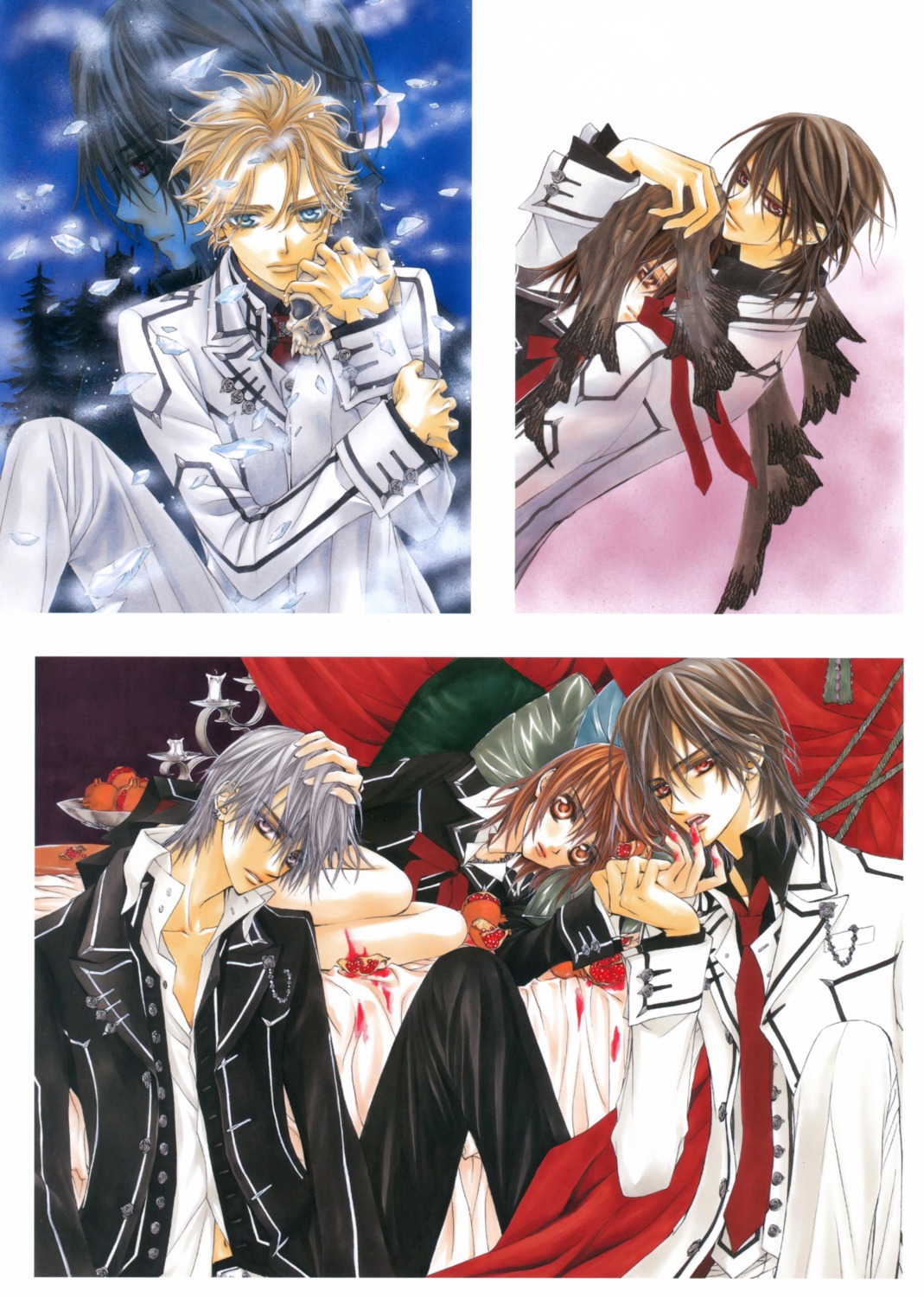 aidou_hanabusa cross_yuuki hino_matsuri kiryuu_zero kuran_kaname vampire_knight