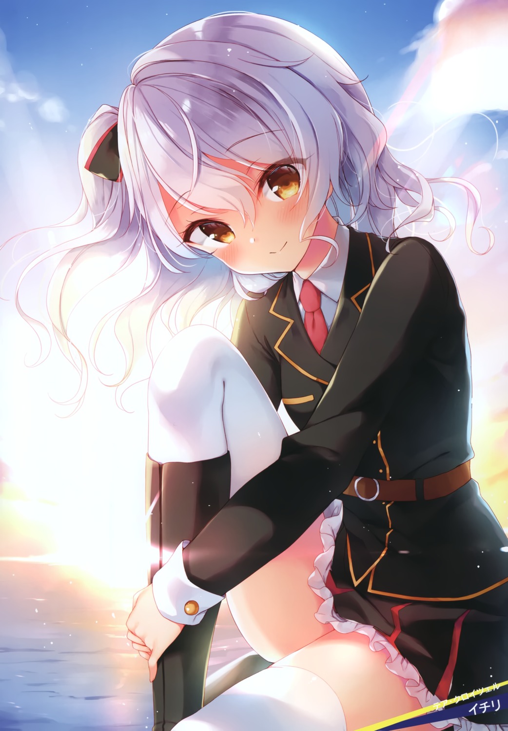 high_school_fleet ichiri thea_kreutzer thighhighs uniform