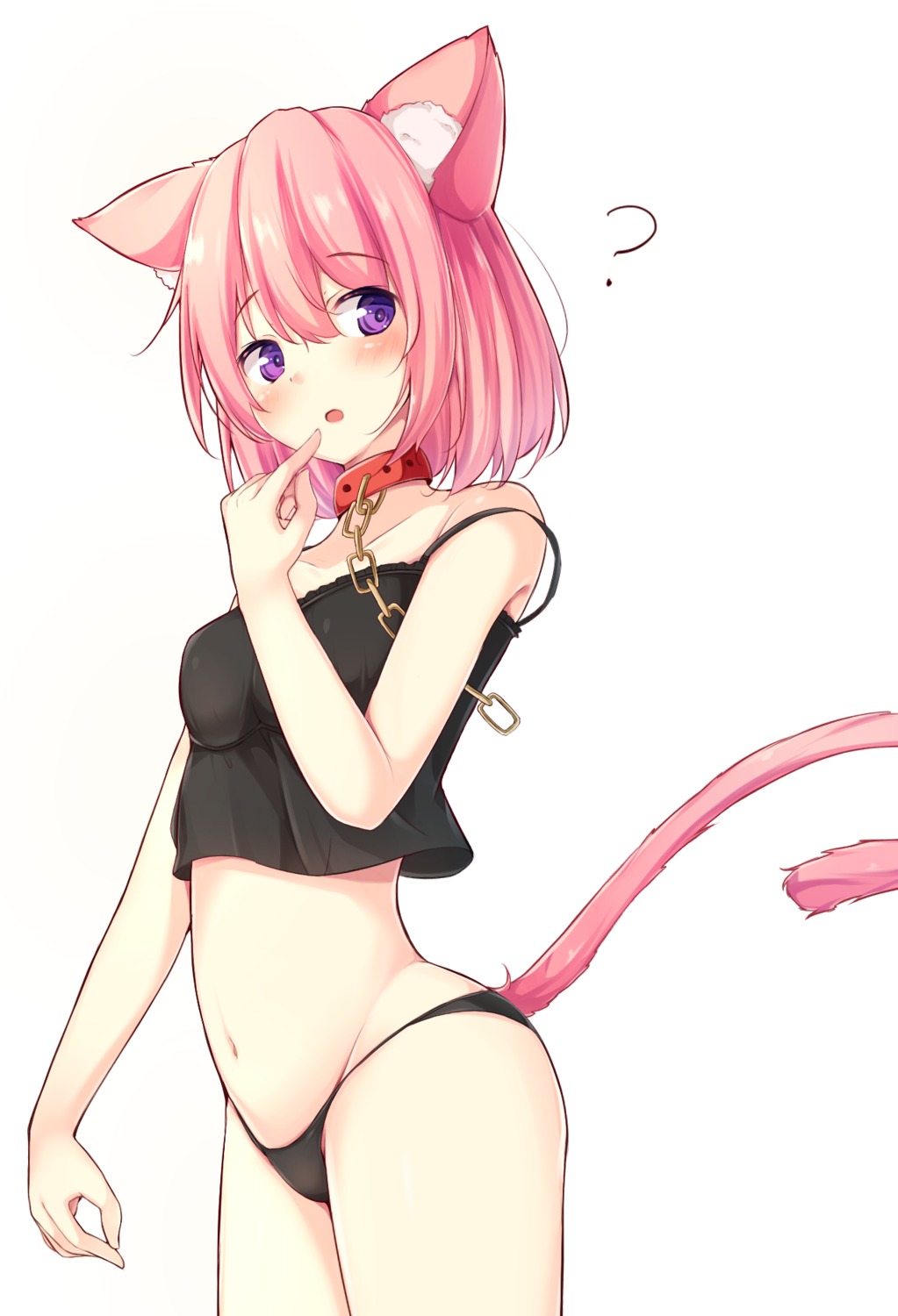 animal_ears lingerie meimei_(suiginto6106) nekomimi pantsu tail