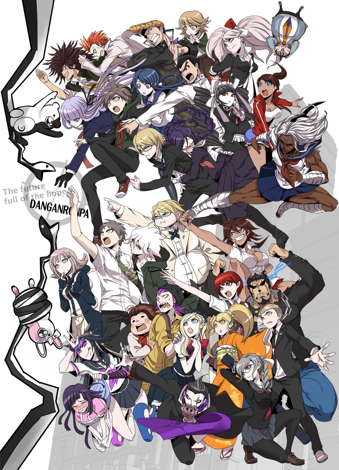 asahina_aoi asoras celestia_ludenberg dangan-ronpa dangan-ronpa_2 enoshima_junko fujisaki_chihiro fukawa_touko hagakure_yasuhiro hanamura_teruteru hinata_hajime ikusaba_mukuro ishimaru_kiyotaka kimono kirigiri_kyouko koizumi_mahiru komaeda_nagito kuwata_leon kuzuryu_fuyuhiko maizono_sayaka megane mioda_ibuki monomi naegi_makoto nanami_chiaki nekomaru_nidai oogami_sakura oowada_mondo owari_akane pantyhose pekoyama_peko saionji_hiyoko seifuku sonia_nevermind souda_kazuichi tanaka_gundam togami_byakuya tsumiki_mikan yamada_hifumi