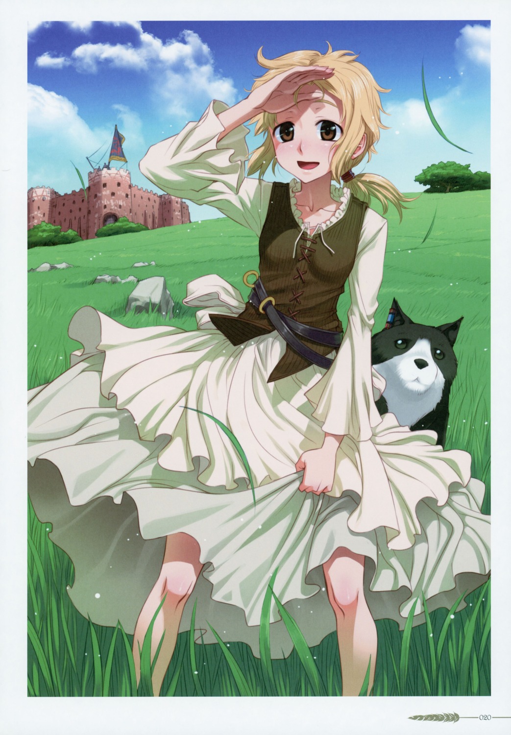 koume_keito nora_arendt skirt_lift spice_and_wolf