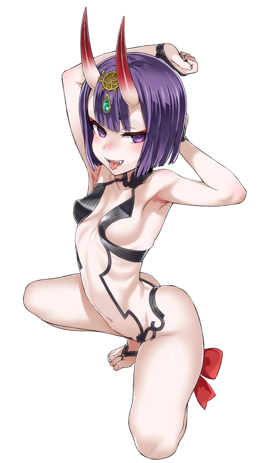 asanagi fate/grand_order horns no_bra pantsu shuten_douji_(fate/grand_order)