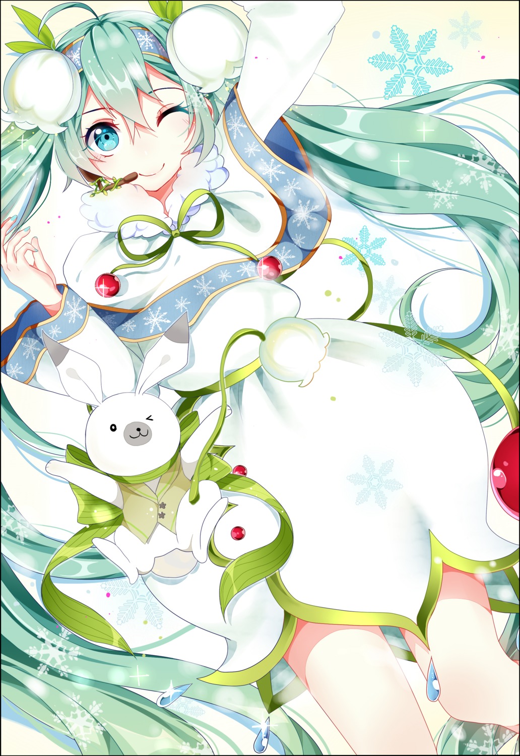 hatsune_miku kimey vocaloid yuki_miku