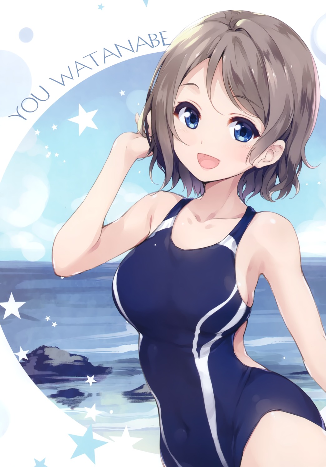 love_live!_sunshine!! senji swimsuits tegone_spike watanabe_you