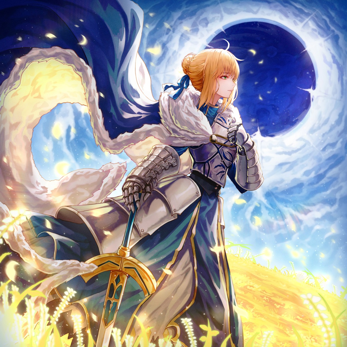 armor bu_(user_auya5258) dress fate/grand_order fate/stay_night saber sword